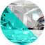 Transparent / Turcoaz