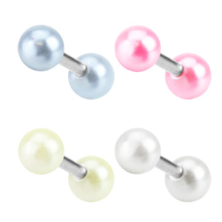 Barbell cu perle pentru tragus