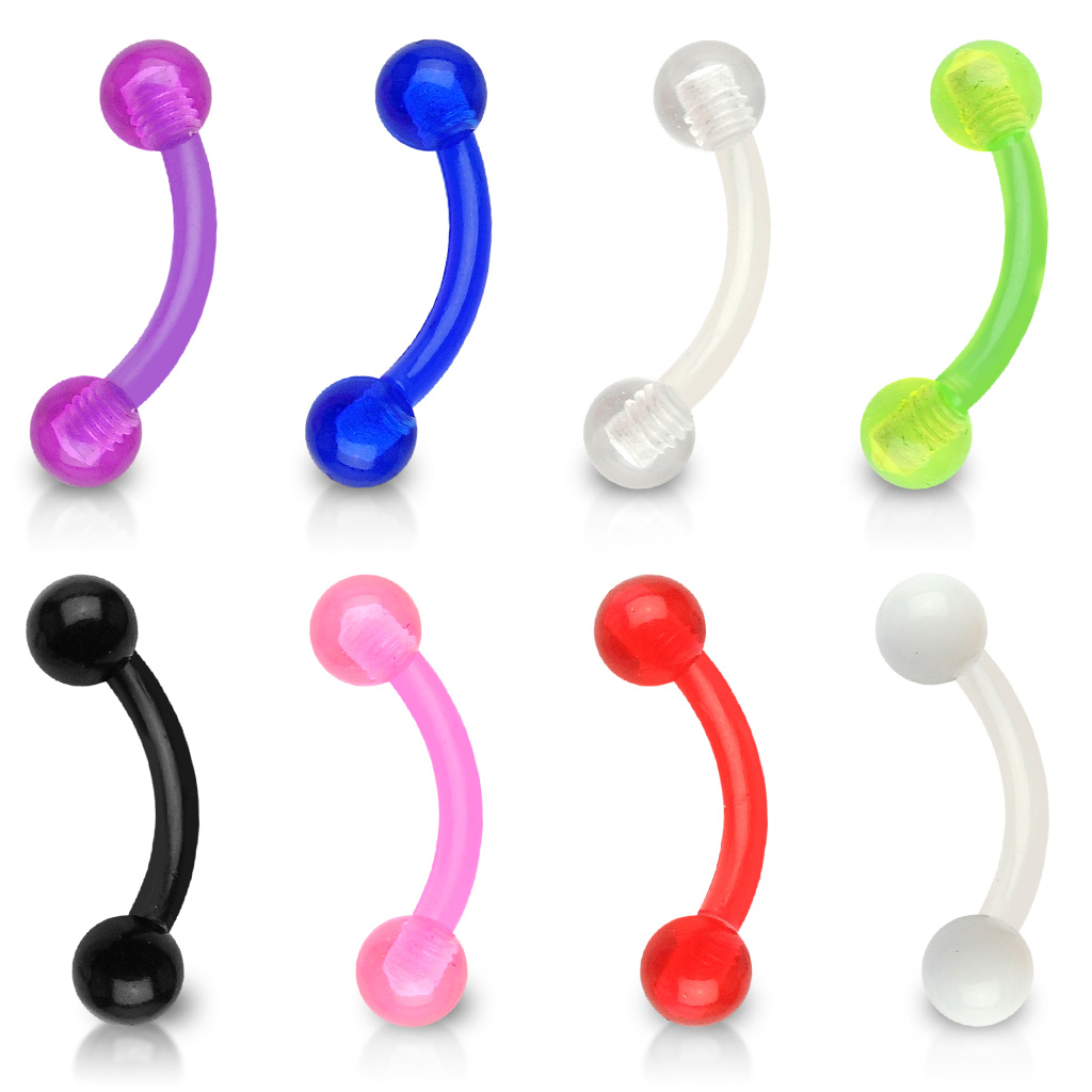 Barbell curbată din PTFE diverse culori